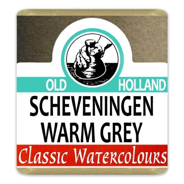 Old Holland Tablet Suluboya Seri 1 Scheveningen Warm Grey - 1