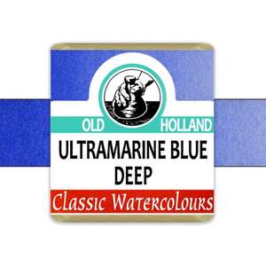 Old Holland Tablet Suluboya Seri 1 Ultramarine Blue Deep - Thumbnail