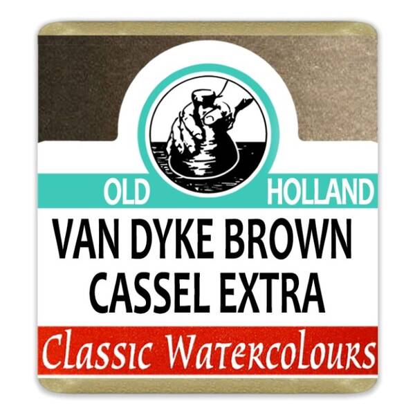 Old Holland Tablet Suluboya Seri 1 Van Dyck Brown (Cassel)