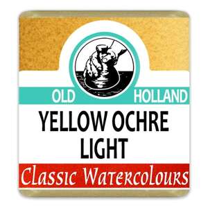 Old Holland Tablet Suluboya Seri 1 Yellow Ochre Light - 1