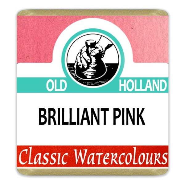 Old Holland Tablet Suluboya Seri 2 Brilliant Pink - 1