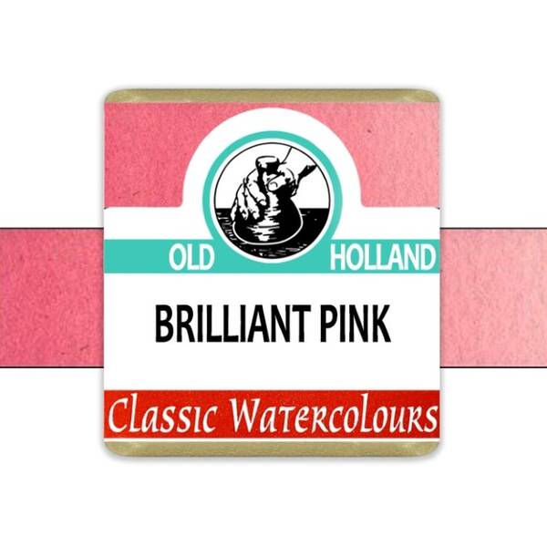 Old Holland Tablet Suluboya Seri 2 Brilliant Pink - 2