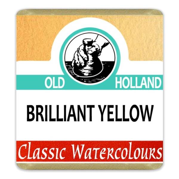 Old Holland Tablet Suluboya Seri 2 Brilliant Yellow - 1