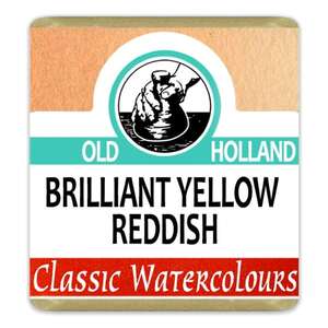 Old Holland Tablet Suluboya Seri 2 Brilliant Yellow Reddish - 1