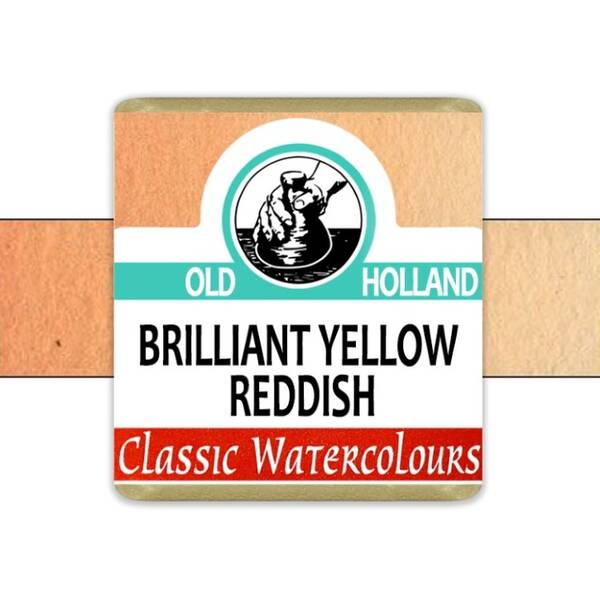 Old Holland Tablet Suluboya Seri 2 Brilliant Yellow Reddish - 2