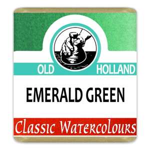 Old Holland Tablet Suluboya Seri 2 Emarld Green - Thumbnail