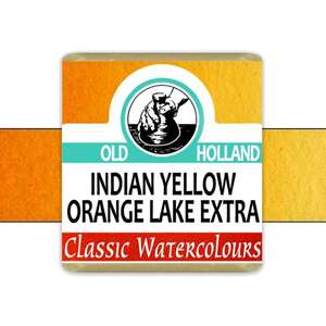 Old Holland Tablet Suluboya Seri 2 Indian Yellow Orange Lake Extra - Thumbnail