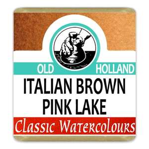 Old Holland - Old Holland Tablet Suluboya Seri 2 Italian Brown Pink Lake