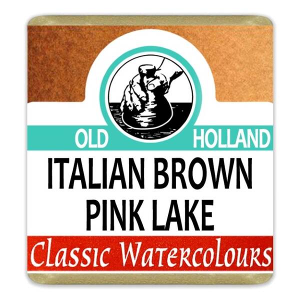 Old Holland Tablet Suluboya Seri 2 Italian Brown Pink Lake - 1
