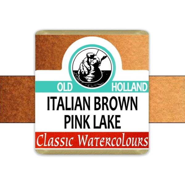 Old Holland Tablet Suluboya Seri 2 Italian Brown Pink Lake - 2
