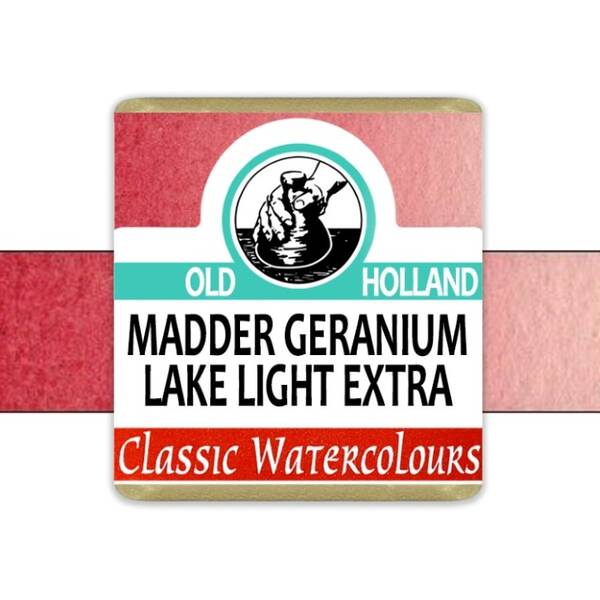 Old Holland Tablet Suluboya Seri 2 Madder Geranium Lake Light Extra