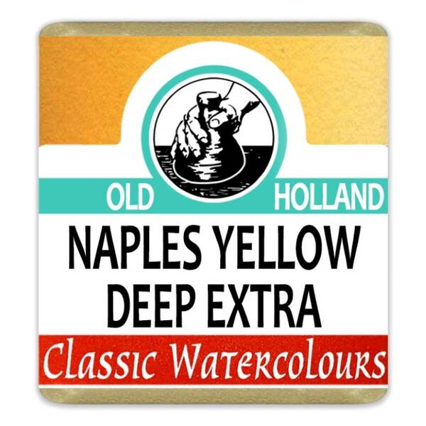 Old Holland Tablet Suluboya Seri 2 Naples Yellow Deep - 1