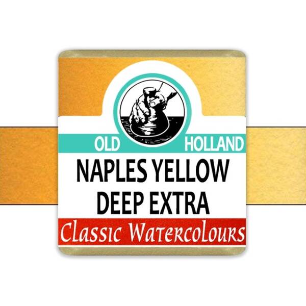 Old Holland Tablet Suluboya Seri 2 Naples Yellow Deep - 2