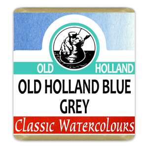 Old Holland Tablet Suluboya Seri 2 Old Holland Blue Grey - 1