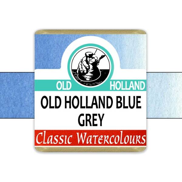 Old Holland Tablet Suluboya Seri 2 Old Holland Blue Grey - 2