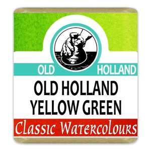 Old Holland - Old Holland Tablet Suluboya Seri 2 Old Holland Yellow Green
