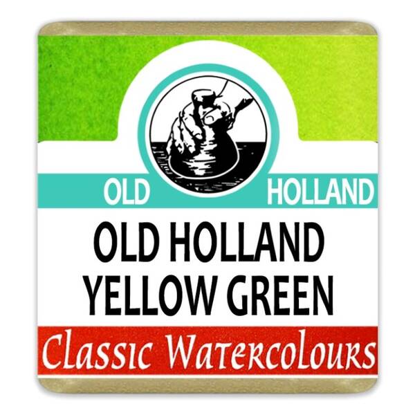 Old Holland Tablet Suluboya Seri 2 Old Holland Yellow Green - 1