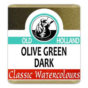 Old Holland Tablet Suluboya Seri 2 Olive Green Dark - 1