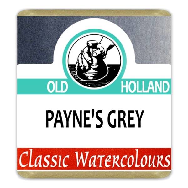Old Holland Tablet Suluboya Seri 2 Payne's Grey - 1