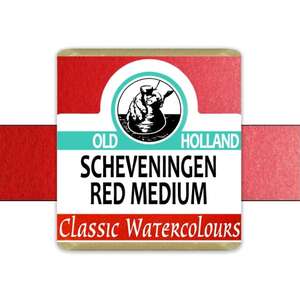 Old Holland Tablet Suluboya Seri 2 Scheveningen Red Medium - Thumbnail