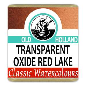 Old Holland - Old Holland Tablet Suluboya Seri 2 Transparent Oxide Red Lake
