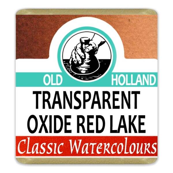 Old Holland Tablet Suluboya Seri 2 Transparent Oxide Red Lake - 1