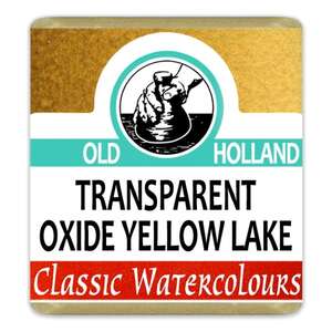Old Holland - Old Holland Tablet Suluboya Seri 2 Transparent Oxide Yellow Lake