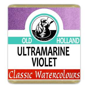 Old Holland - Old Holland Tablet Suluboya Seri 2 Ultramarine Violet
