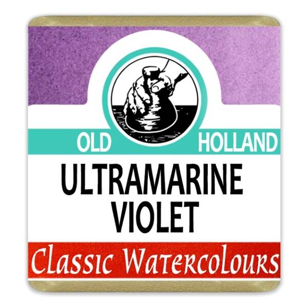 Old Holland Tablet Suluboya Seri 2 Ultramarine Violet - 1