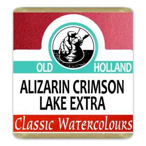 Old Holland Tablet Suluboya Seri 3 Alizarin Crimson Lake Extra - Thumbnail