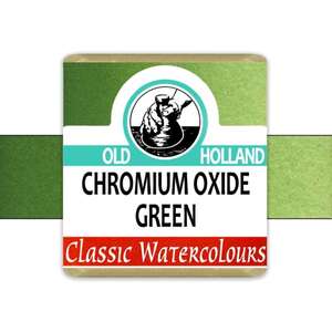 Old Holland Tablet Suluboya Seri 3 Chromium Oxide Green - Thumbnail