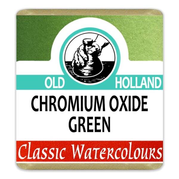 Old Holland Tablet Suluboya Seri 3 Chromium Oxide Green - 1