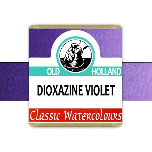 Old Holland Tablet Suluboya Seri 3 Dioxazine Violet - 2
