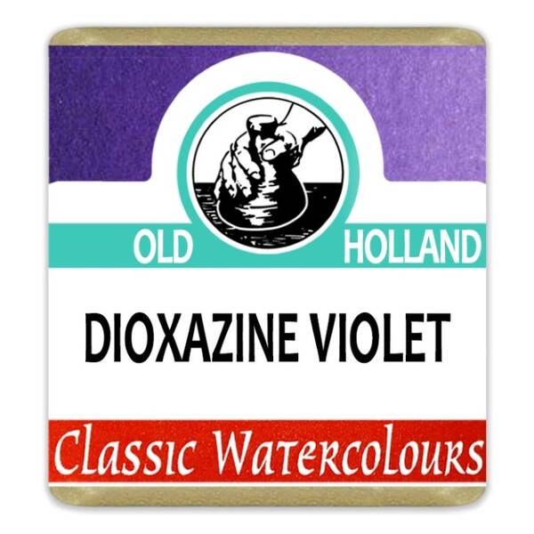 Old Holland Tablet Suluboya Seri 3 Dioxazine Violet - 1