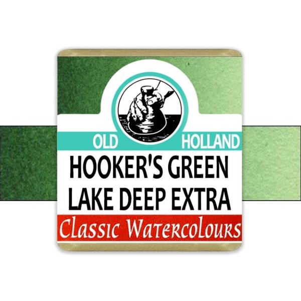 Old Holland Tablet Suluboya Seri 3 Hooker's Green Lake Deep Extra
