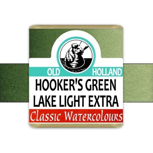 Old Holland Tablet Suluboya Seri 3 Hooker's Green Lake Light Extra
