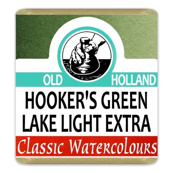 Old Holland Tablet Suluboya Seri 3 Hooker's Green Lake Light Extra - 1