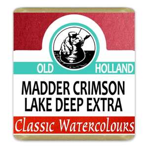Old Holland Tablet Suluboya Seri 3 Madder Crimson Lake Deep Extra - Thumbnail