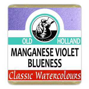 Old Holland - Old Holland Tablet Suluboya Seri 3 Manganese Violet Blue