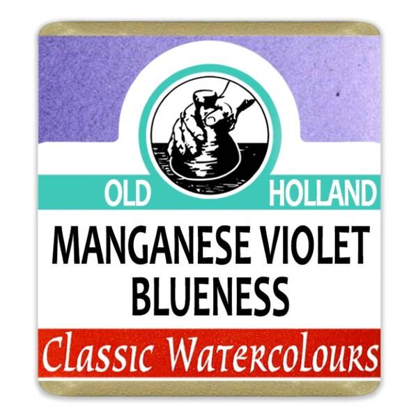 Old Holland Tablet Suluboya Seri 3 Manganese Violet Blue - 1