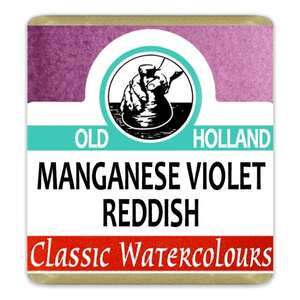 Old Holland - Old Holland Tablet Suluboya Seri 3 Manganese Violet Reddish