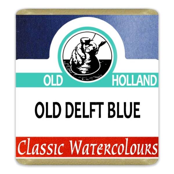 Old Holland Tablet Suluboya Seri 3 Old Delft Blue