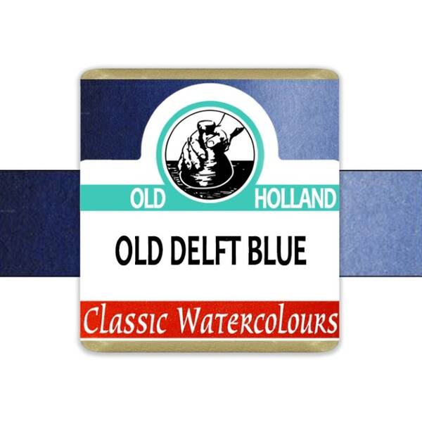 Old Holland Tablet Suluboya Seri 3 Old Delft Blue