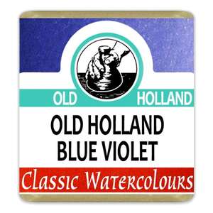 Old Holland - Old Holland Tablet Suluboya Seri 3 Old Holland Blue Violet