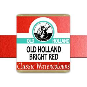 Old Holland Tablet Suluboya Seri 3 Bright Red - 2