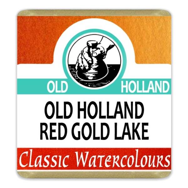 Old Holland Tablet Suluboya Seri 3 Old Holland Red Gold Lake - 1