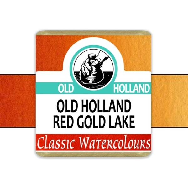 Old Holland Tablet Suluboya Seri 3 Old Holland Red Gold Lake - 2