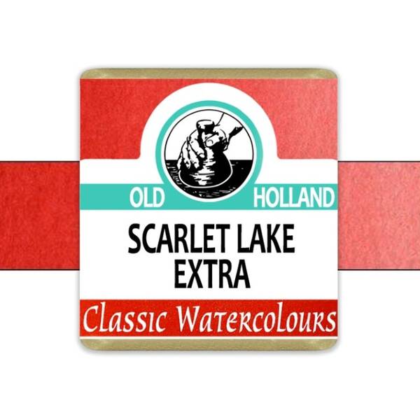 Old Holland Tablet Suluboya Seri 3 Scarlet Lake Extra