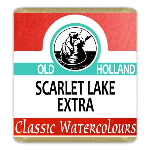 Old Holland Tablet Suluboya Seri 3 Scarlet Lake Extra