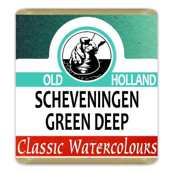 Old Holland Tablet Suluboya Seri 3 Scheveningen Green Deep